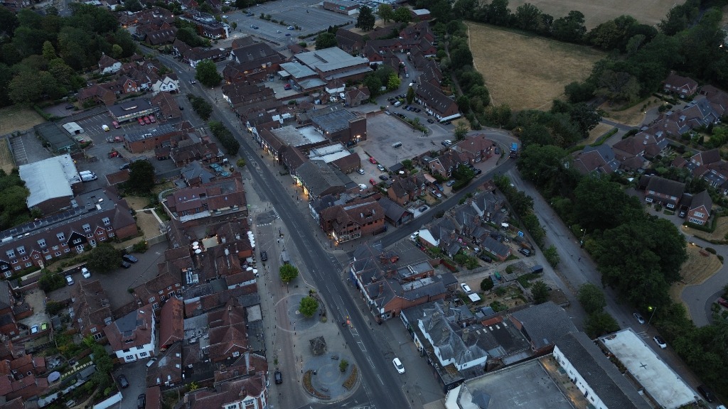 Town Centre Junction in Cranleigh, Surrey